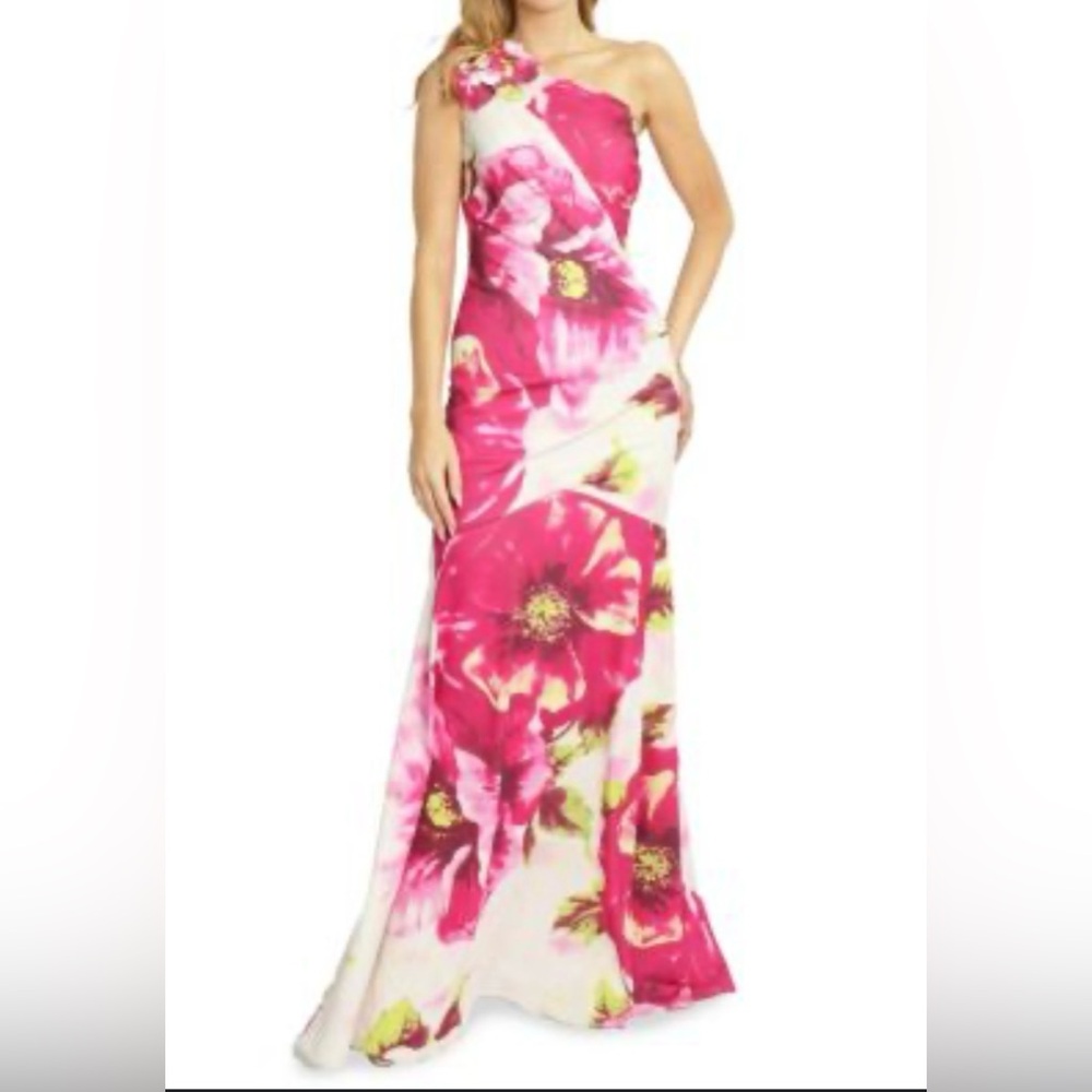 Rene Ruiz Collection Floral Gown